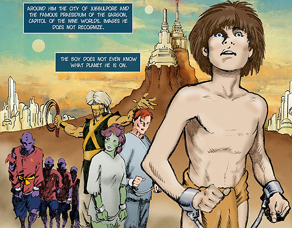 Citizen of the Galaxy comic