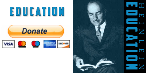 Donate to the Heinlein Society Education program